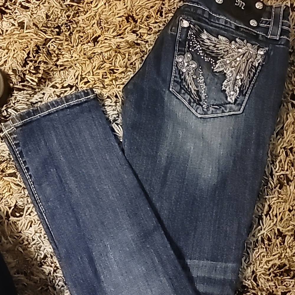 Miss Me Skinny Jeans bling - Picture 3 of 4